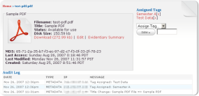 Online Records Archiving from Datawitness